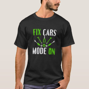T-shirt Mécanicien automobile mode réparation voitures sur