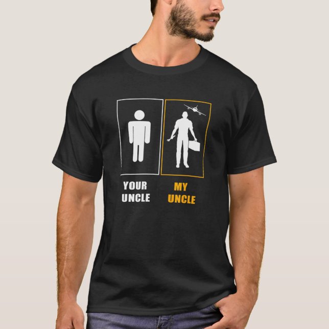 T-shirt mécanicien d'aéronef (Devant)