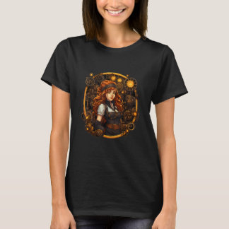 T-shirt Mécanicien De Fille De Tinkerer Whimsical Inspiré