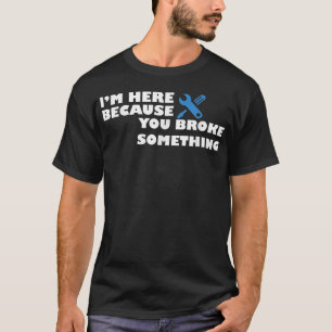 T-shirt Mécanicien Électricien Plumber Papa Père Papa Papa