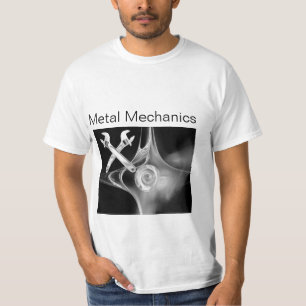 T-SHIRT MÉCANIQUE CROISÉE EN MÉTAL DE CLÉS, PLOMBIERS