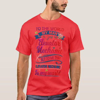 T-shirt Mécanique d'ascenseur 2