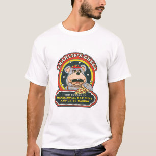 T-shirt mécanique de la pizza et casino enfant