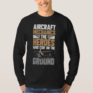 T-shirt Mécanique des aéronefs