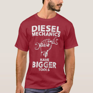 T-shirt Mécanique Diesel Drôle Pour Les Hommes Plus Gros O