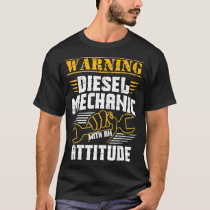 T-shirt Mécanique DieselMécanique Diesel Avec Un    