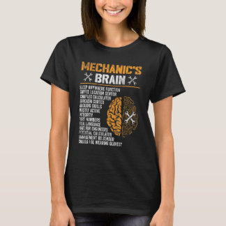 T-shirt Mécanique Discours Mécanique Cerveau