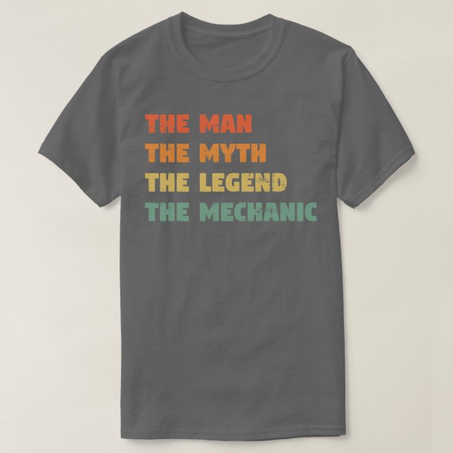 T-shirt Mécanique Drôle cadeau pour lui Mécanique (Design devant)