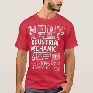 T-shirt Mécanique Industrielle Multi-Tasking Certified Job