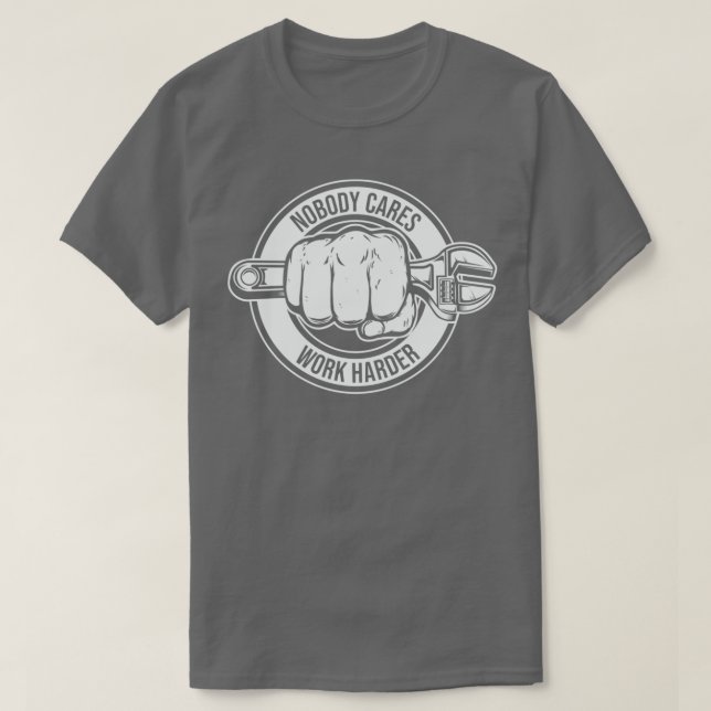 T-shirt Mécanique Ingénieur De Citations Personne Ne S'Occ (Design devant)