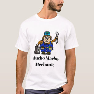 T-shirt mécanique mâle Mucho Macho
