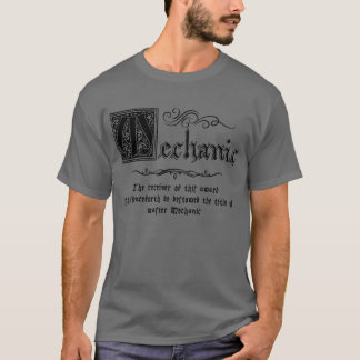 T-shirt Mécanique médiéval maître 1