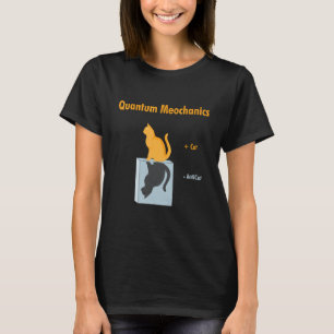 T-shirt Mécanique Quantique de Garage   Physique du Chat d