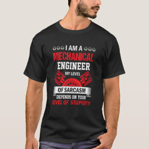T-shirt Mécanique Sarcasme Mécanique Ingénieur Citation Ré