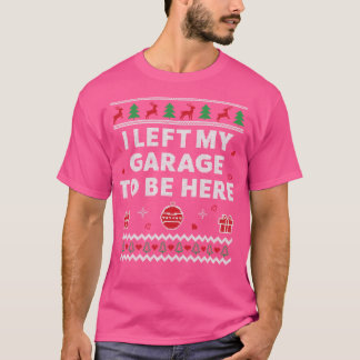 T-shirt Mécanique Vilain Noël Funny Garage Noël