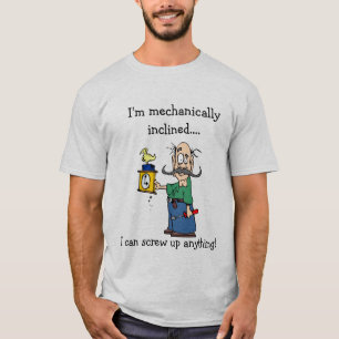 T-shirt Mécaniquement incliné