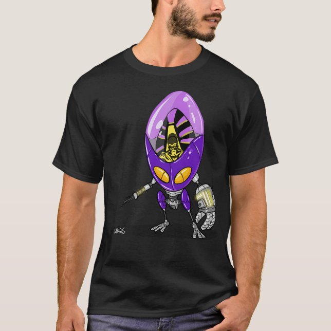 T-shirt Mecha Alien (Devant)