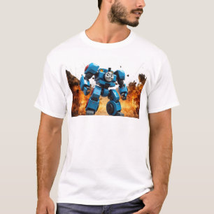 T-shirt Mecha-Boom ! Thomas le réservoir...Mech Engine Tra