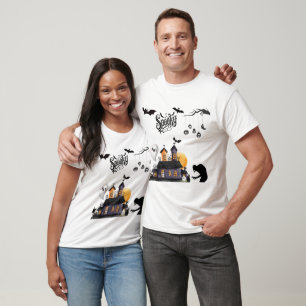 T-shirt Méchanceté au clair de lune blanc chaud