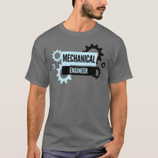 T-shirt Mechanical Engineer Pinion Wizard Graduation Skill