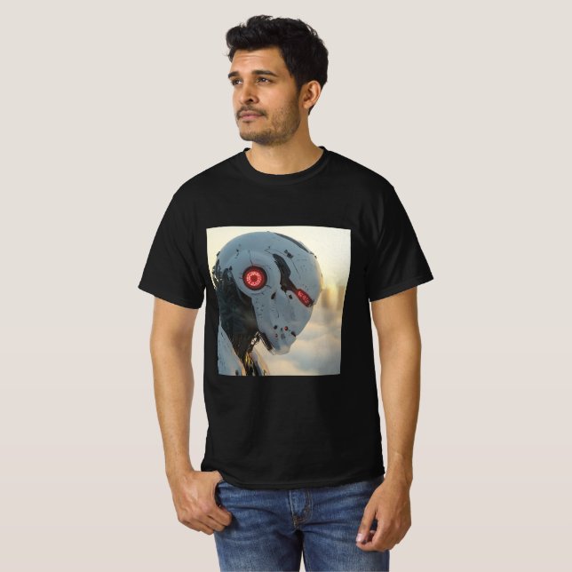T-shirt Mechanical Force - Futuristic and Imposing Style (Devant entier)