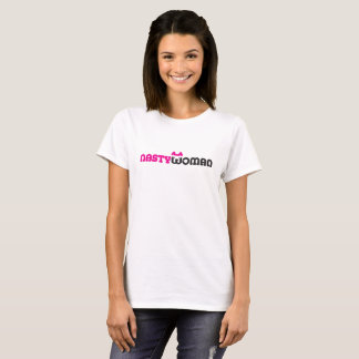T-shirt méchant de minou de femme