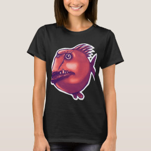 T-shirt méchant scarface vilain poisson drôle dessin animé