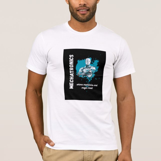T-shirt mechatronics (Devant)