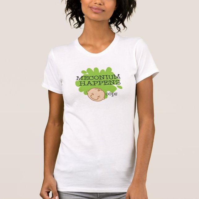 T-shirt Meconium se produit chemise (Devant)