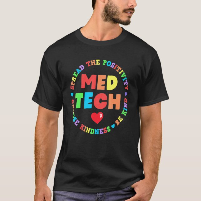 T-shirt MED Tech Appreciation Week soins de santé Médicale (Devant)