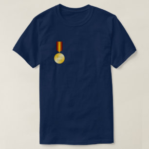 T-shirt Médaille Broche Meilleur Papa Fête des Pères