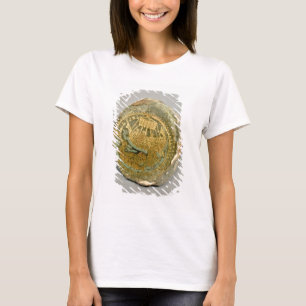 T-shirt Médaillon dépeignant Jonas et la baleine, romain