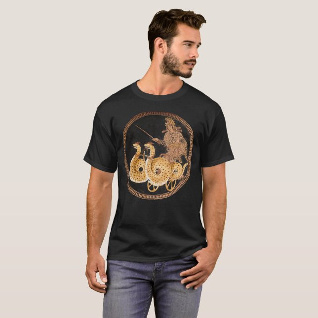 T-shirt Medea, scène finale par Euripide (Devant entier)