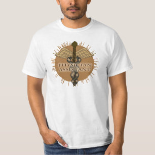T-shirt Médecin Assistant Caduceus
