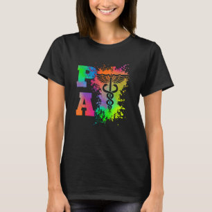 T-shirt Médecin Assistant Caduceus PA