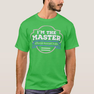 T-shirt Médecin Assistant Études Maîtrise Diplôme