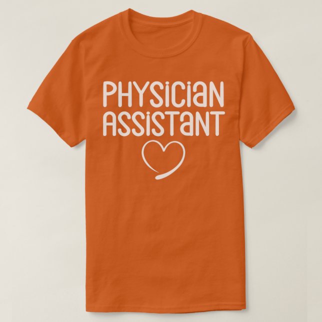 T-shirt Médecin Assistant Médecin Conception de l'assistan (Design devant)