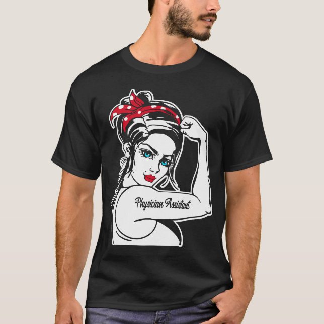 T-shirt Médecin Assistant Médecin Rosie L'adjoint (Devant)