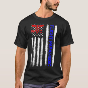 T-shirt MÉDECIN DE VOL EMT Nurse Paramedic US American