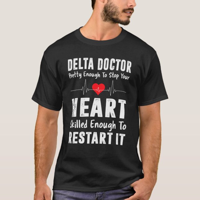 T-shirt Médecin Delta Sororité Sigma Sisterhood T (Devant)
