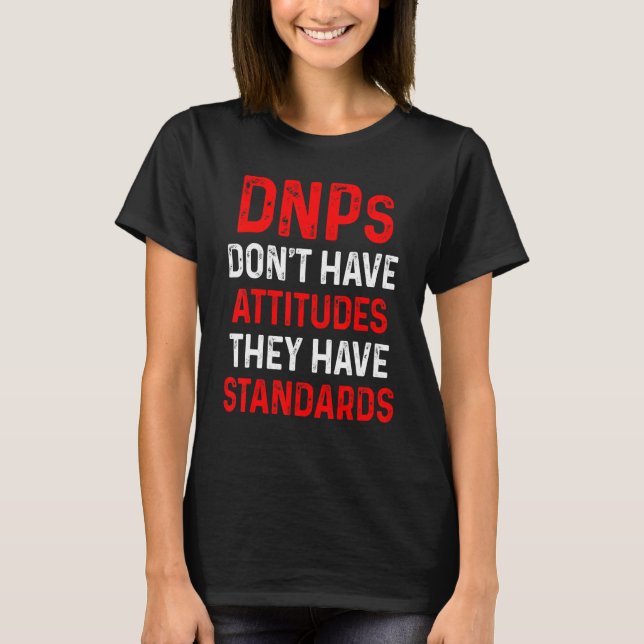 T-shirt Médecin Dnp De Pratique En Infirmière Rn Infirmièr (Devant)