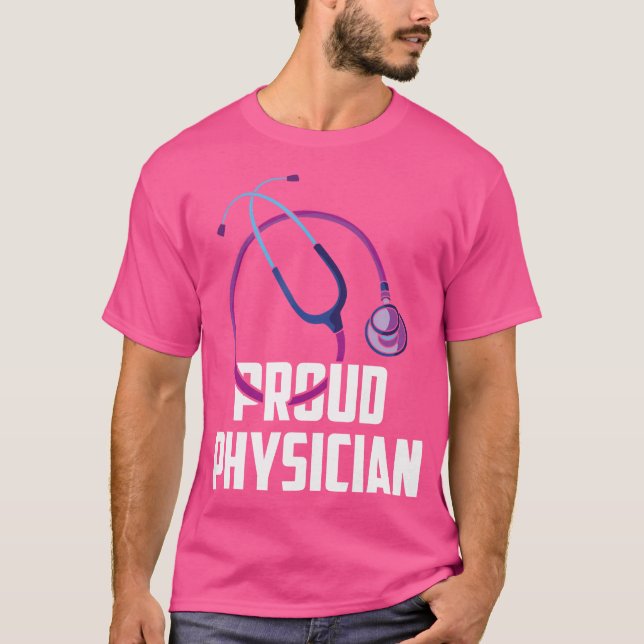 T-shirt Médecin Fier Md Praticien Médicale Étudiant Do (Devant)