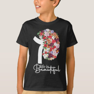 T-shirt Médecine du rein Sensibilisation Dialyse Transplan