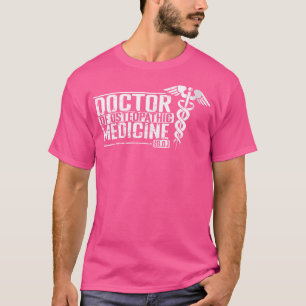 T-shirt Médecine ostéopathique Médecine familiale Santé de