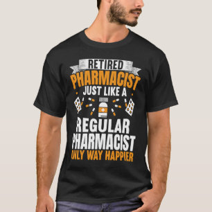T-shirt Médecine pharmacienne à la retraite Les pharmacien