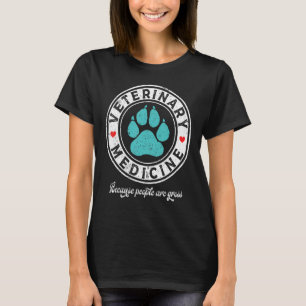 T-shirt Médecine vétérinaire vétérinaire vétérinaire en dé