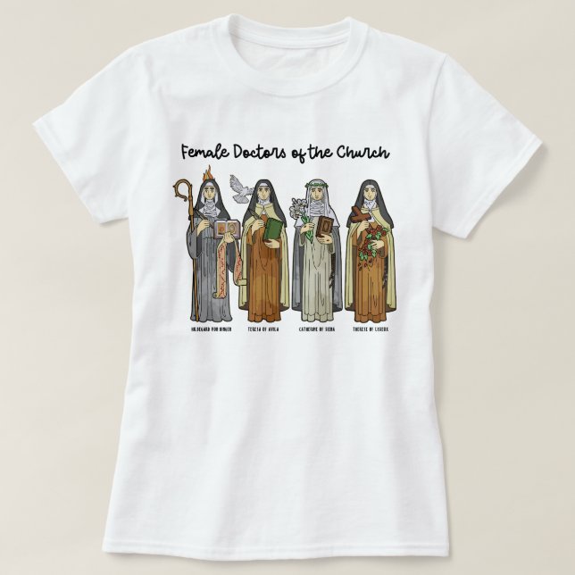 T-shirt Médecins de l'Église catholique Saint-Femme (Design devant)
