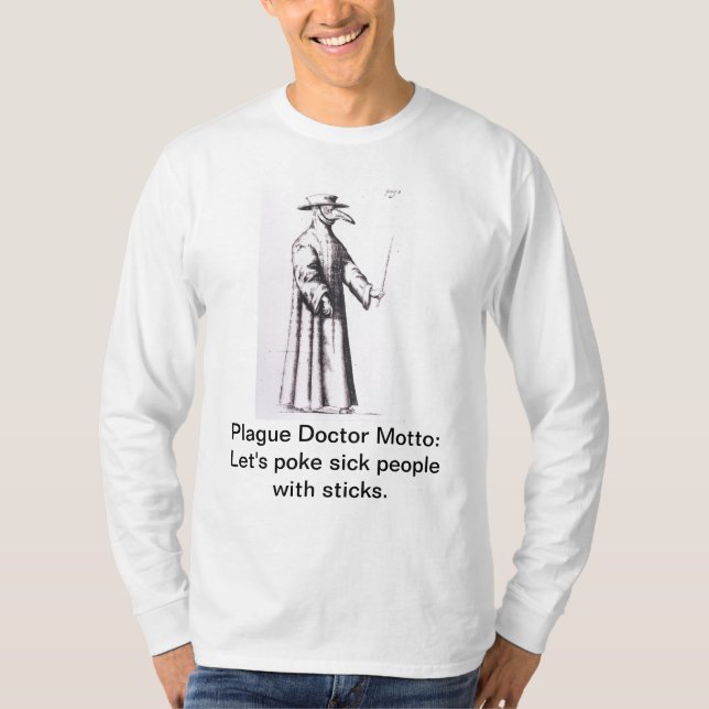T-shirt Médecins de peste (Devant)
