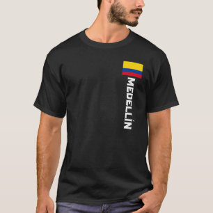 T-shirt Medellín Colombie Pour Hommes, Femmes, Enfants Col