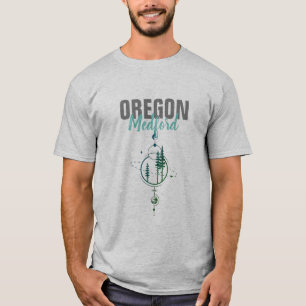 T-shirt Medford Oregon Arbres géométriques